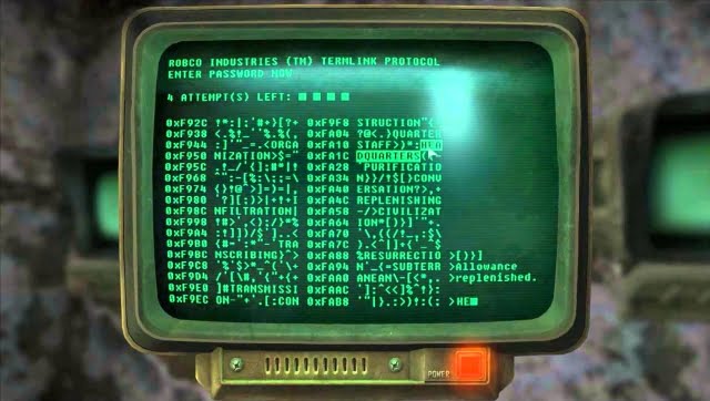 10 worst hacking game mechanics - Fallout 3