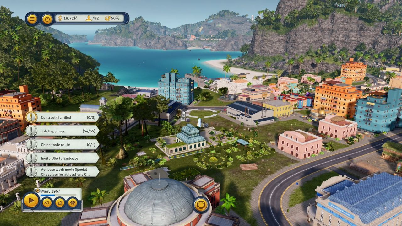 Tropico 6 PS4 screen