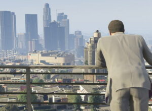 Grand Theft Auto V skyline