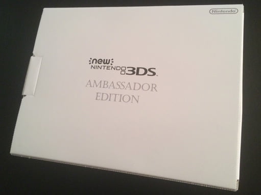 New 3DS Ambassador Edition Box