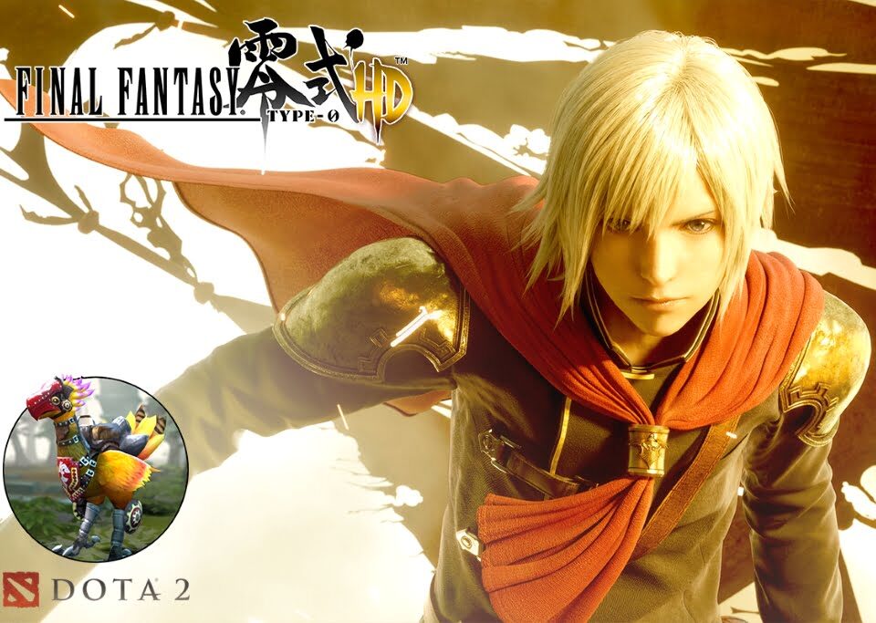 Final Fantasy Type-0 HD PC with DOTA 2 characters
