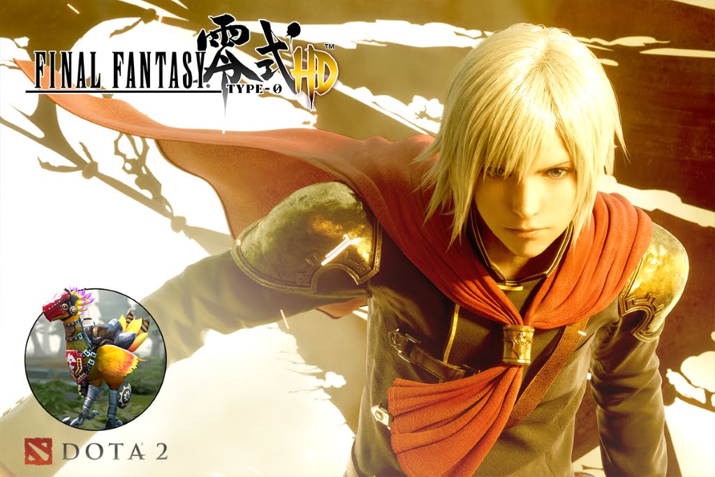 Final Fantasy Type-0 HD PC with DOTA 2 characters