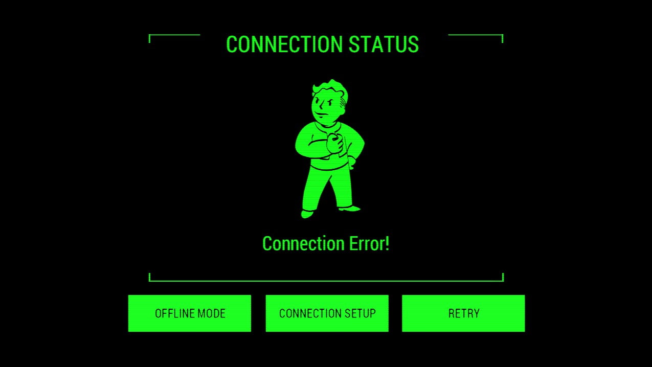 PipBoy app can't connect to to Fallout 4