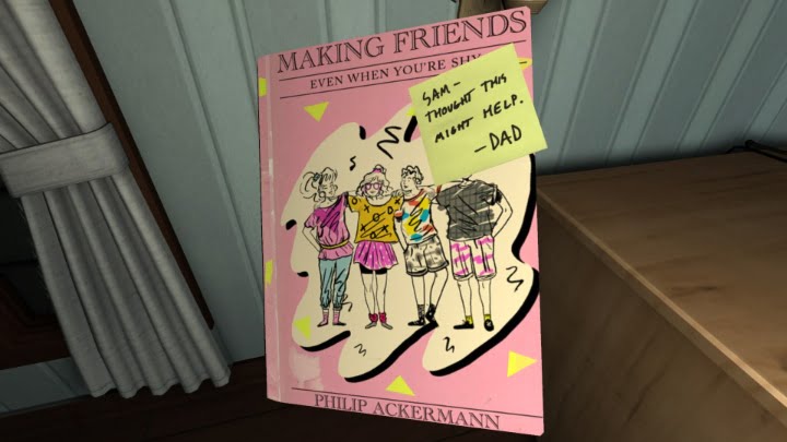 Gone Home 'Making Friends' screenshot