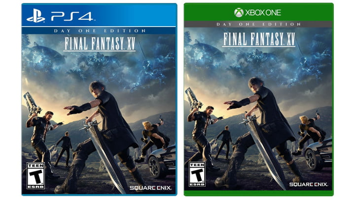 PS4 Xbox One Final Fantasy XV box art