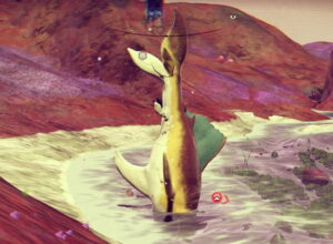 No Man's Sky - Stuck fish