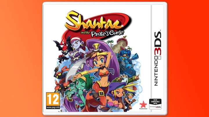 Shantae and the Pirate’s Curse - 3DS boxed