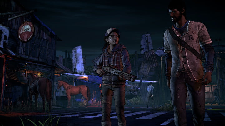 The Walking Dead - A New Frontier Clementine and Javier