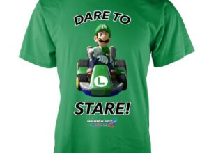 Mario Kart 8 Deluxe - Luigi Stare T-Shirt