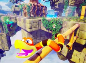Snake Pass vs Yooka-Laylee