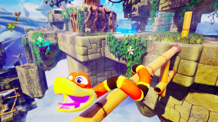 Snake Pass vs Yooka-Laylee