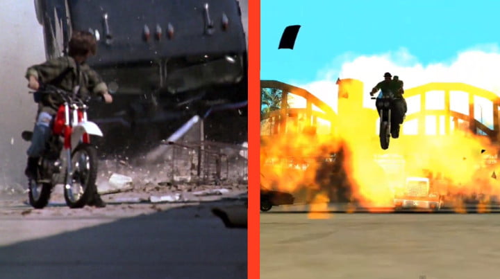 Cut scenes: GTA San Andreas vs. Terminator 2