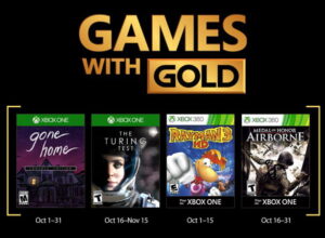 Xbox Games Gold - October 2017