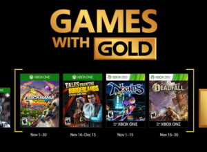 Xbox Games with Gold - November 2017