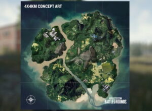 PUBG 4x4km map