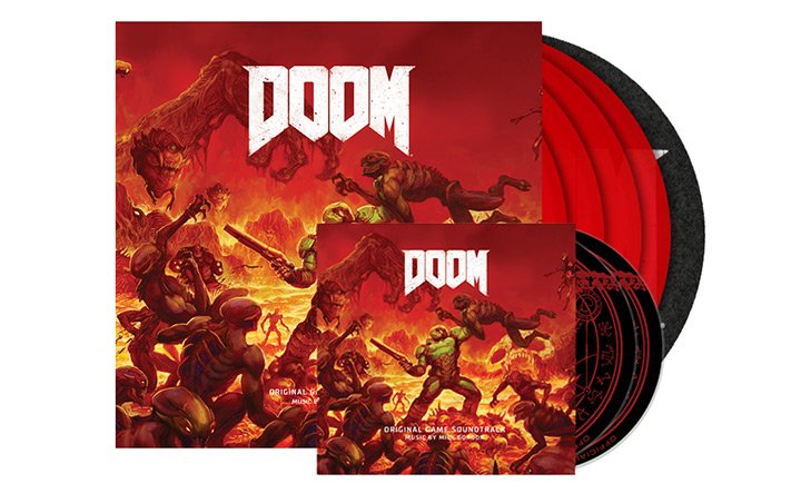 Doom Soundtrack CD and vinyl