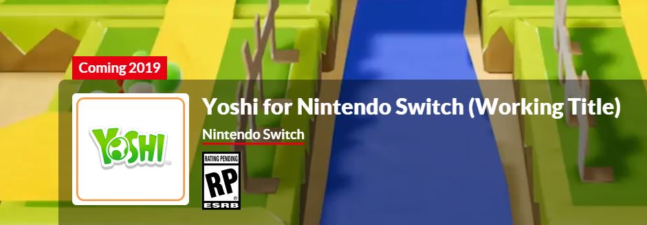 cardboard yoshi release date delayed