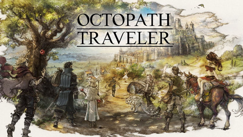 Octopath Traveler art
