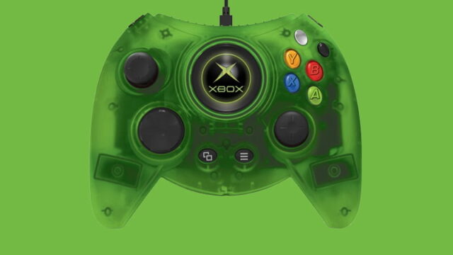 Xbox One Duke controller - green