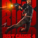 Just Cause 4 1980s movie poster