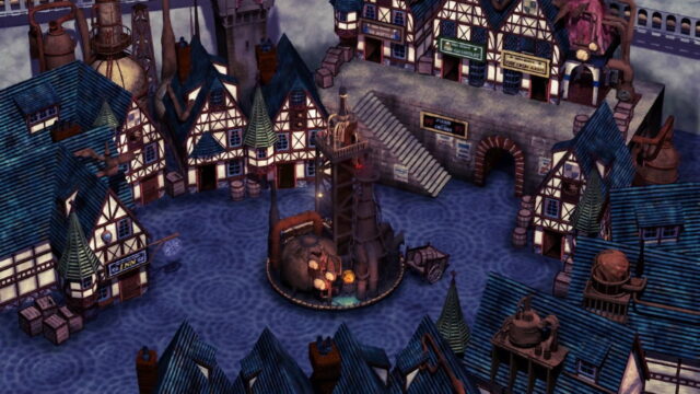 Upscaled Final Fantasy VII background