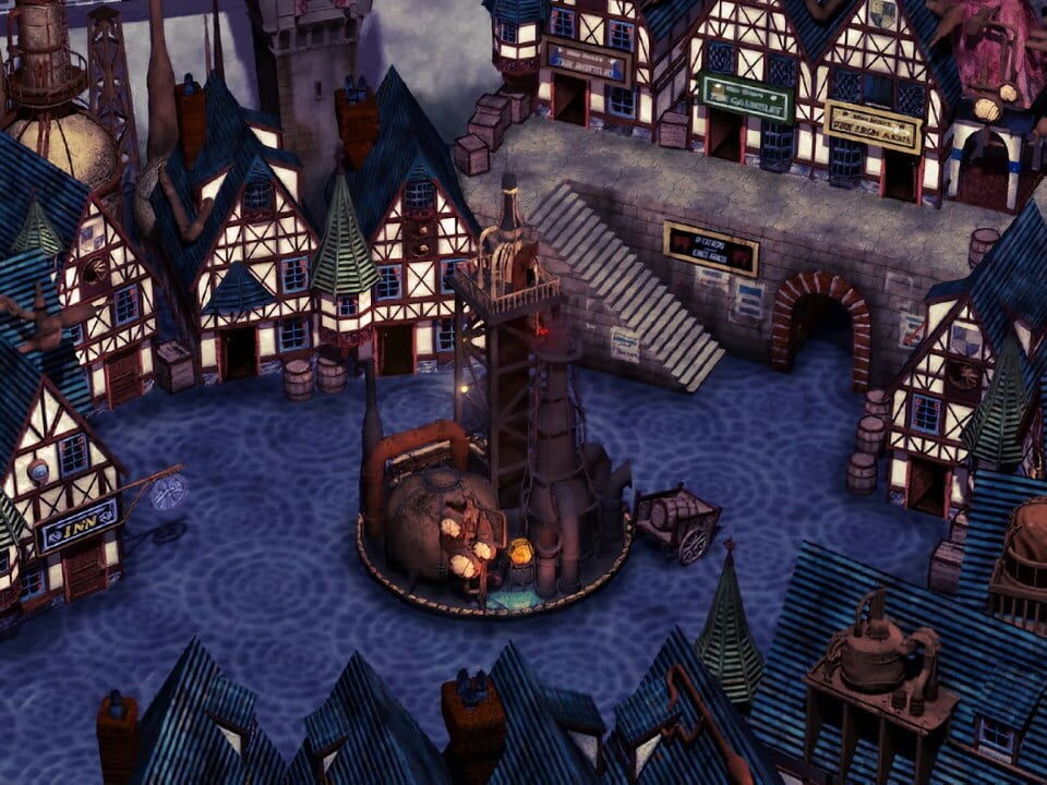 Upscaled Final Fantasy VII background