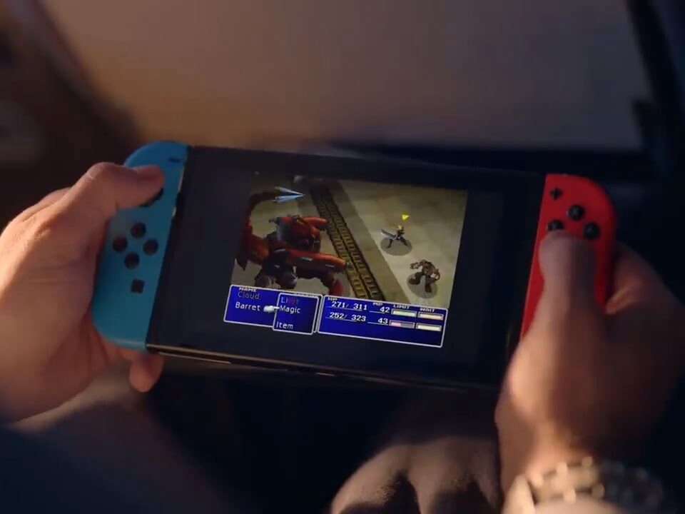 Final Fantasy VII on Nintendo Switch