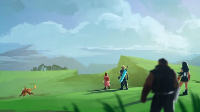 Final Fantasy VII overworld