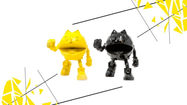 Pac-Man x Orlinski sculpture