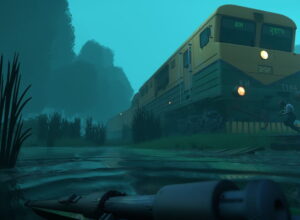 Pandemic Express zombie train