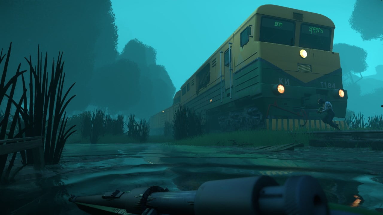 Pandemic Express zombie train