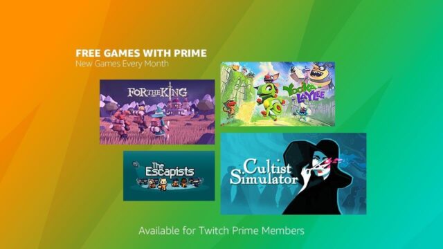 July 2019 Games with Prime