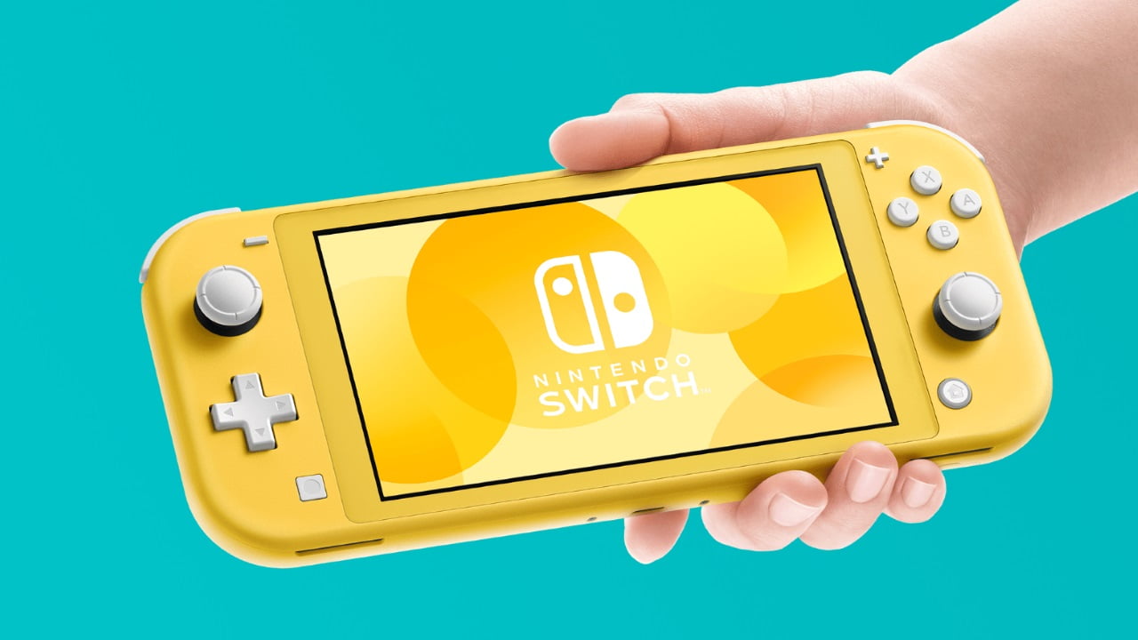 Nintendo Switch Lite yellow