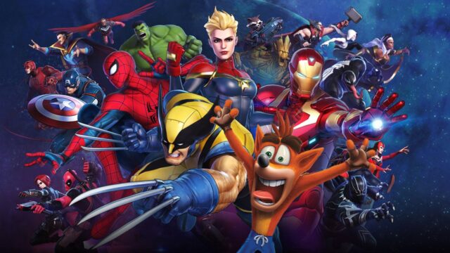 Marvel Ultimate Alliance - Crash Bandicoot