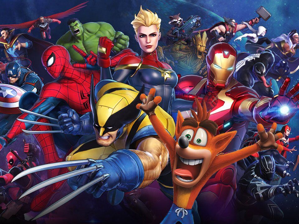 Marvel Ultimate Alliance - Crash Bandicoot