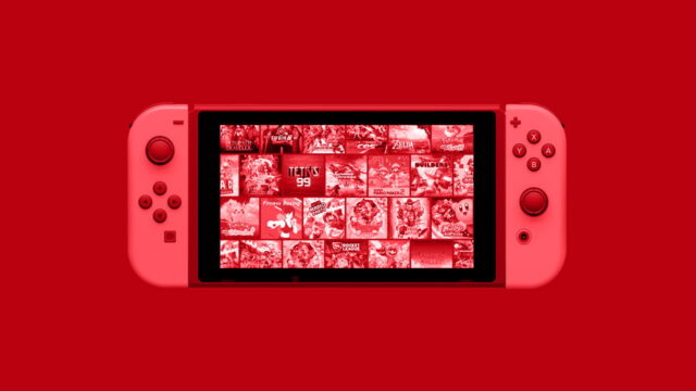 Nintendo Switch console and games
