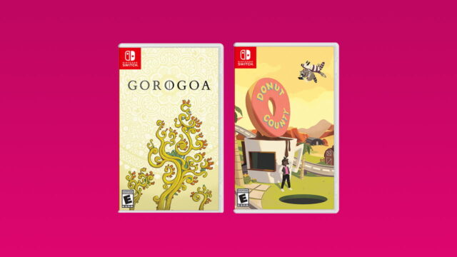 Donut County and Gorogoa - Nintendo Switch games