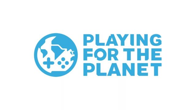 Sony PlayStation UN playing for the planet logo