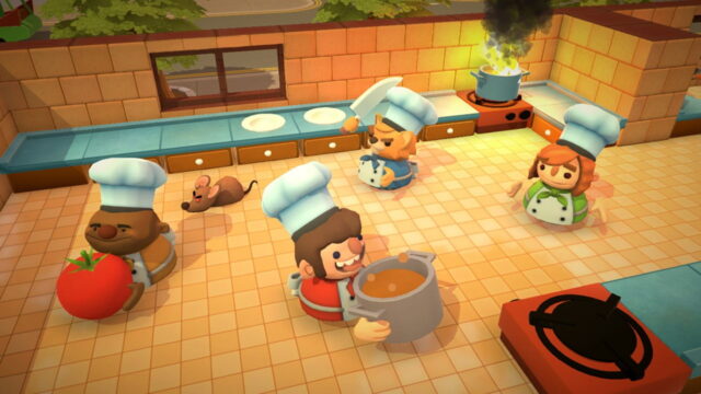 Overcooked couch co-op
