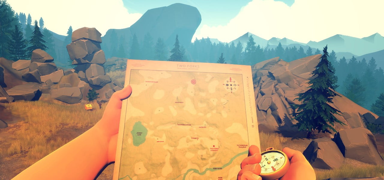 games of the decade Firewatch