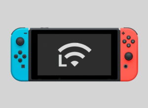 Nintendo Switch L character Wi-Fi symbol
