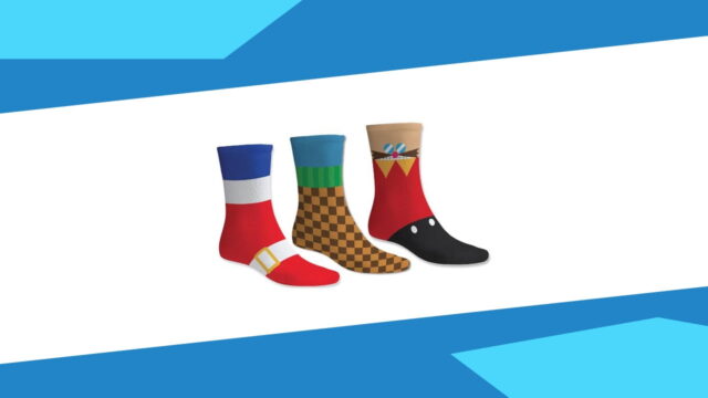 Sega Black Friday sale - Sonic the Hedgehog socks
