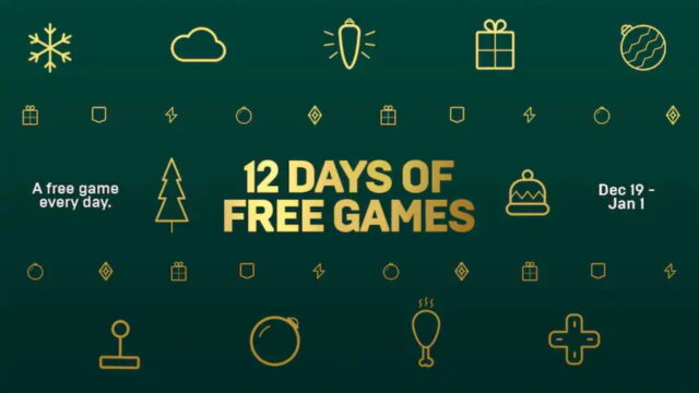 Epic Games Store 12 games of Christmas