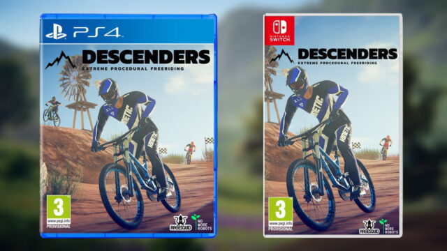 Descenders physical release PS4 Nintendo Switch packshot