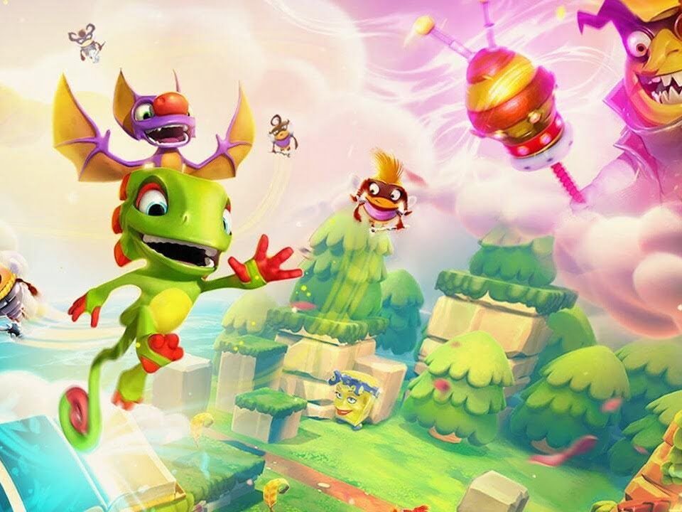 Yooka-Laylee and the Impossible Lair key art