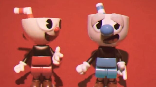 Cuphead stop motion animation video
