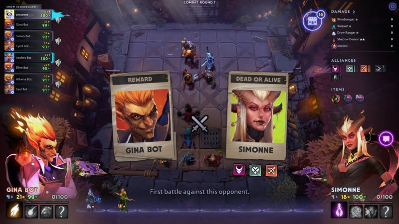 Dota Underlords screenshot