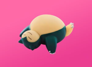 Pokémon Sleep “Snorlax used Rest” lamp