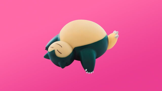 Pokémon Sleep “Snorlax used Rest” lamp