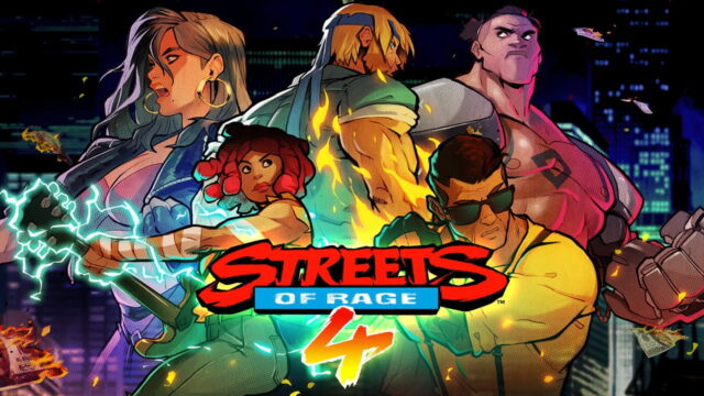 Streets of Rage 4 keyart